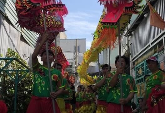 Dịch vụ múa lân sư rồng giá rẻ tại Vĩnh Phúc