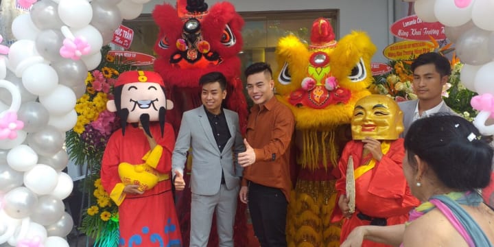 Dịch vụ múa lân sư rồng giá rẻ tại Bắc Ninh