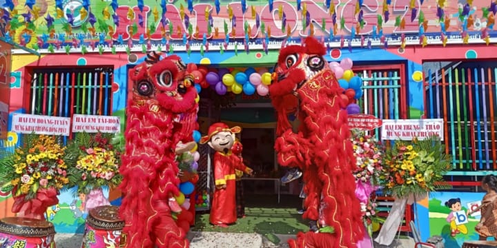 Thuê Đội múa lân giá rẻ tại Nam Định