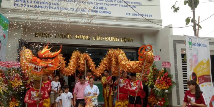 Múa lân I Múa lân sư rồng giá rẻ tại Vĩnh Phúc