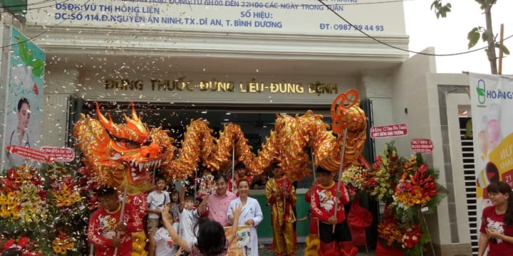 Dịch vụ múa lân sư rồng giá rẻ tại Nghệ An