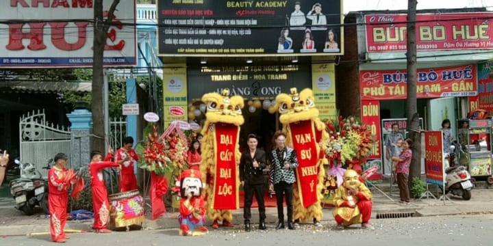 Múa lân I Cho thuê đội lân giá rẻ tại Bắc Ninh