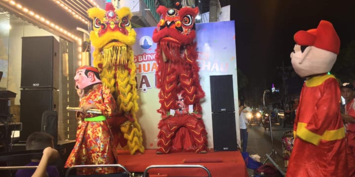Đoàn lân sư rồng chuyên nghiệp tại Hải Phòng