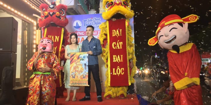 Dịch vụ múa lân khai trương giá rẻ tại Bình Định