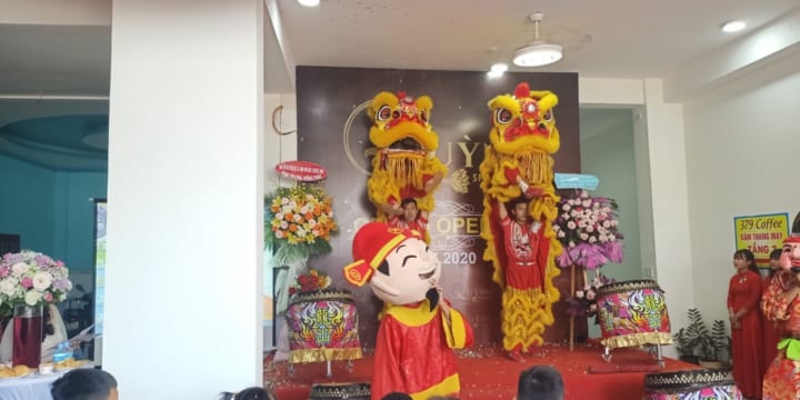Múa lân | Múa lân sư rồng giá rẻ tại Cần Thơ