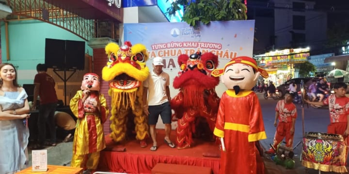 Dịch vụ múa lân khai trương giá rẻ tại Vĩnh Phúc