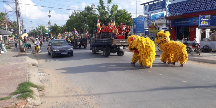 Thuê Đội múa lân giá rẻ tại Ninh Bình