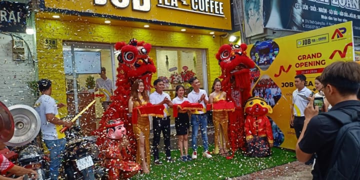 Dịch vụ múa lân khai trương giá rẻ tại Đồng Tháp