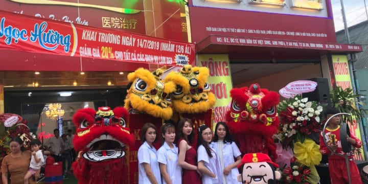 Múa lân I Cho thuê đội lân giá rẻ tại Đà Nẵng