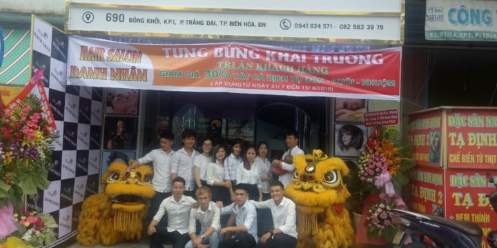 Dịch vụ múa lân khai trương giá rẻ tại Bình Dương