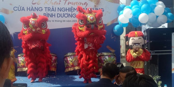 Múa lân I Múa lân sư rồng giá rẻ tại Cao Bằng