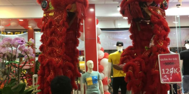 Múa lân I Cho thuê đội lân giá rẻ tại Bình Phước