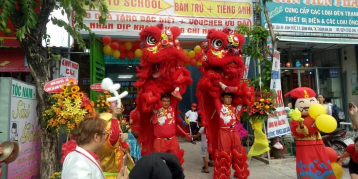 Múa lân I Múa lân sư rồng giá rẻ tại Quảng Trị