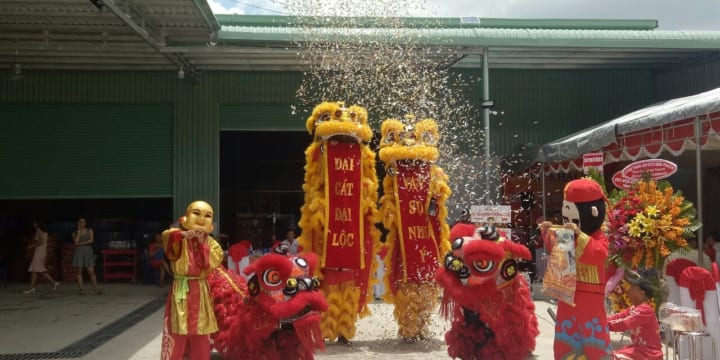 Dịch vụ múa lân khai trương giá rẻ tại Đắk Lắk
