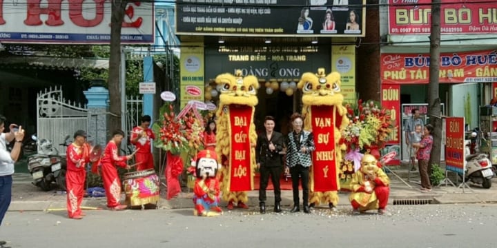 Dịch vụ múa lân khai trương chuyên nghiệp tại Lâm Đồng