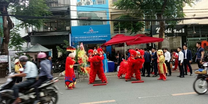 Múa lân I Múa lân sư rồng giá rẻ tại Bình Phước