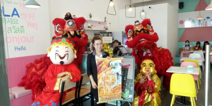 Múa lân I Múa lân sư rồng giá rẻ tại Sơn La