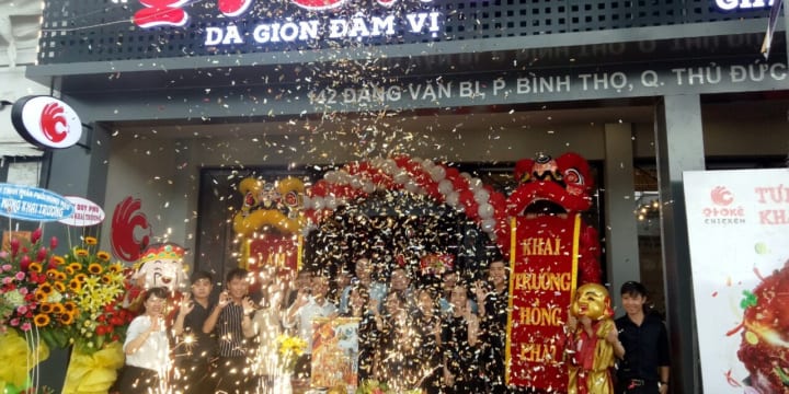 Dịch vụ múa lân khai trương giá rẻ tại Nghệ An