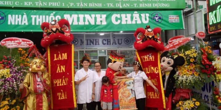 Dịch vụ múa lân khai trương giá rẻ tại Hậu Giang