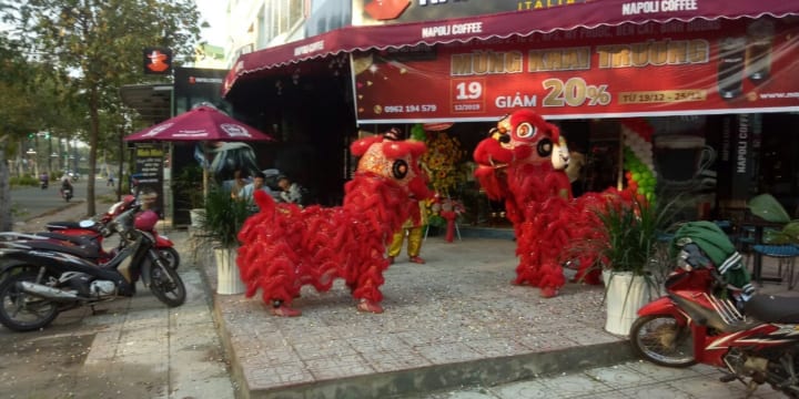 Thuê Đội múa lân giá rẻ tại Đắk Lắk