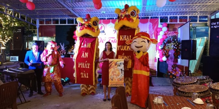 Múa lân I Múa lân sư rồng giá rẻ tại Thừa Thiên Huế