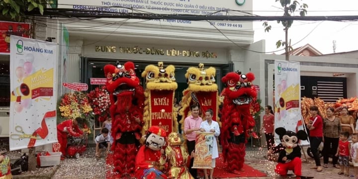 Múa lân I Cho thuê đội lân giá rẻ tại Thừa Thiên Huế