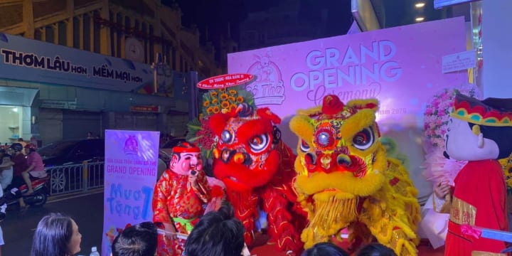Đoàn lân sư rồng chuyên nghiệp tại Bình Thuận