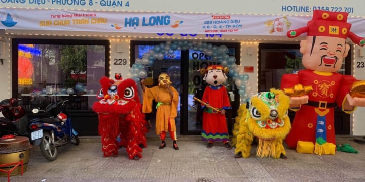 Đoàn lân sư rồng chuyên nghiệp tại Đà Nẵng